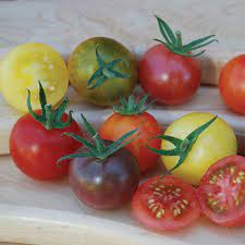 Irish Rainbow Heirloom Tomatoes 250g punnet
