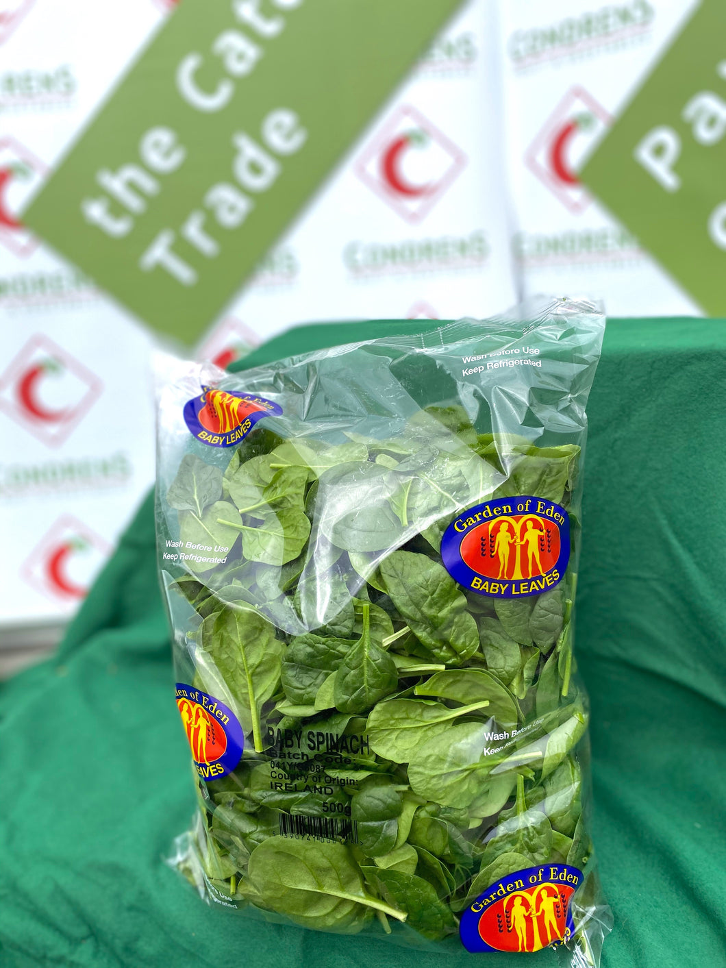 Baby Spinach, 500g bag